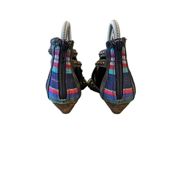 Aldo Women's Black Gladiator Sandals Sz 6 (36) - Picture 5 of 10